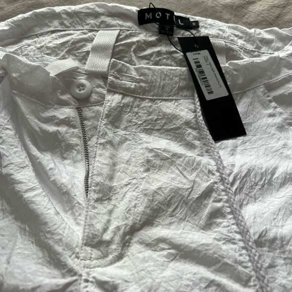 Motel Rocks | Pants & Jumpsuits | Motel X Olivia Neill Phil Trouser In Parachute Ivory | Poshmark